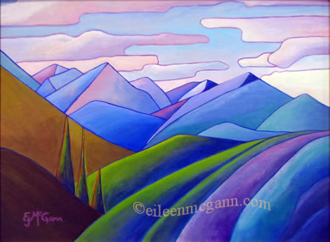 Dreams unfolding painting